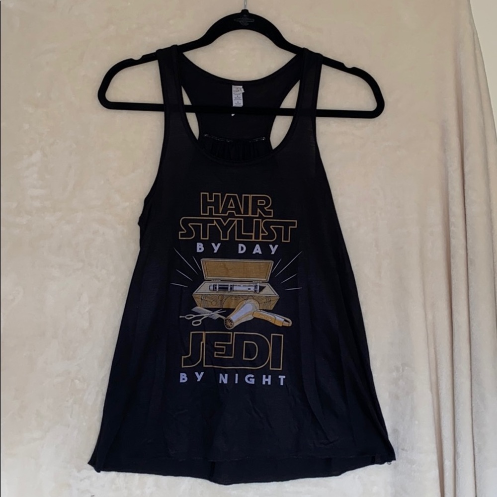 Star Wars Hairstylist Jedi Tank Top